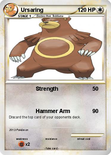 Pokemon Ursaring