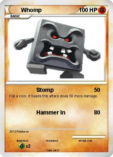 Pokemon Whomp