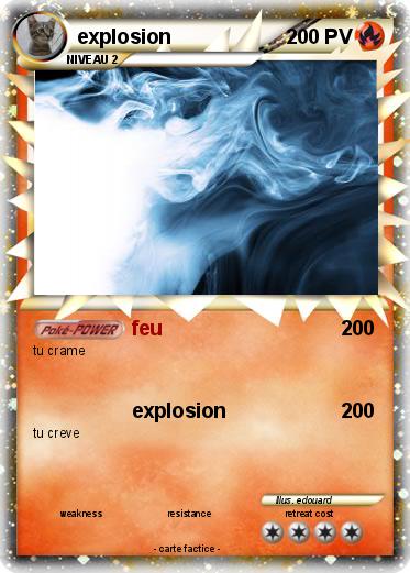 Pokemon explosion