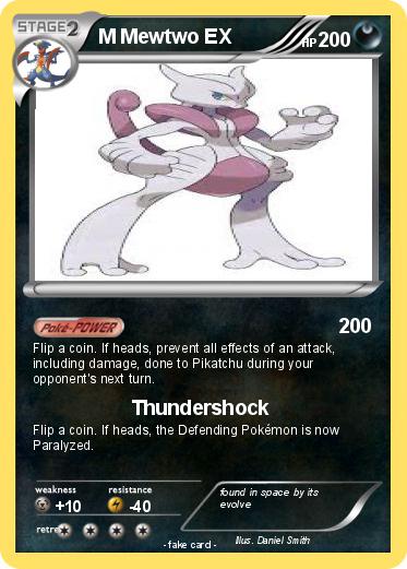 Pokemon M Mewtwo EX