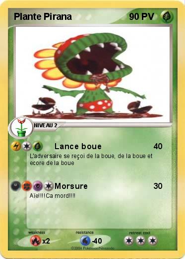 Pokemon Plante Pirana
