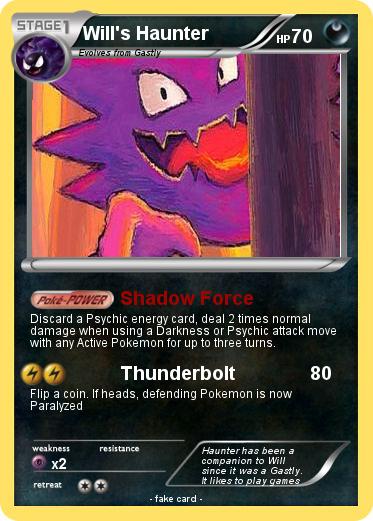 Pokemon Will's Haunter