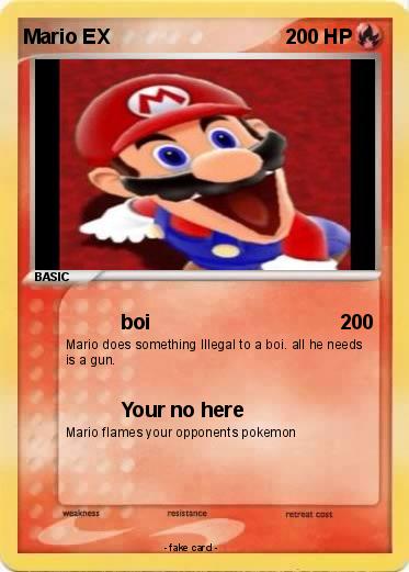 Pokemon Mario EX