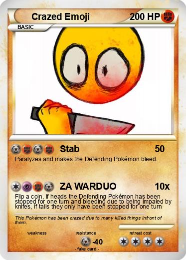 Pokemon Crazed Emoji