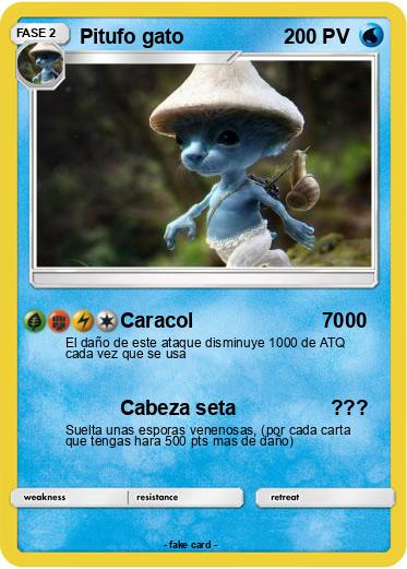 Pokemon Pitufo gato