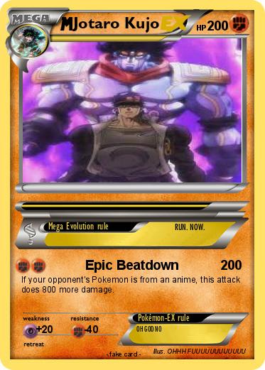 Pokemon Jotaro Kujo