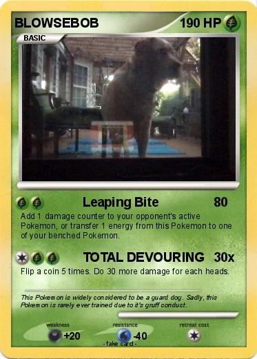 Pokemon BLOWSEBOB