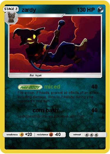 Pokemon zardy