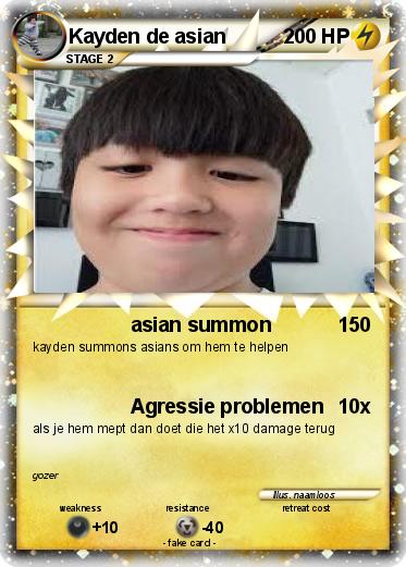 Pokemon Kayden de asian