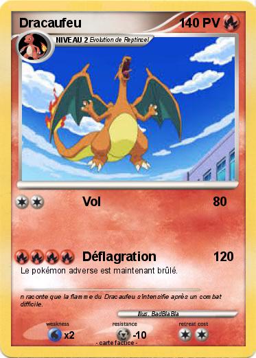 Pokemon Dracaufeu