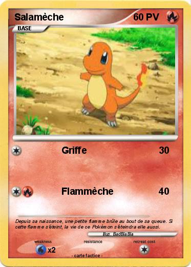 Pokemon Salamèche