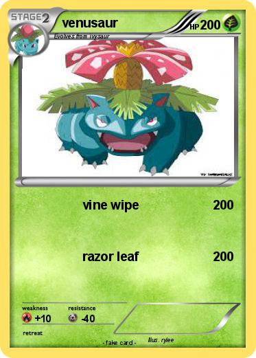 Pokemon venusaur