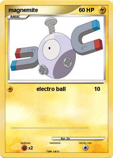 Pokemon magnemite