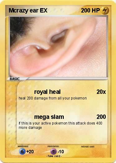 Pokemon Mcrazy ear EX