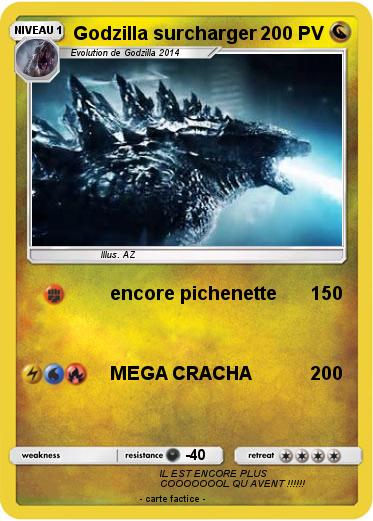 Pokemon Godzilla surcharger