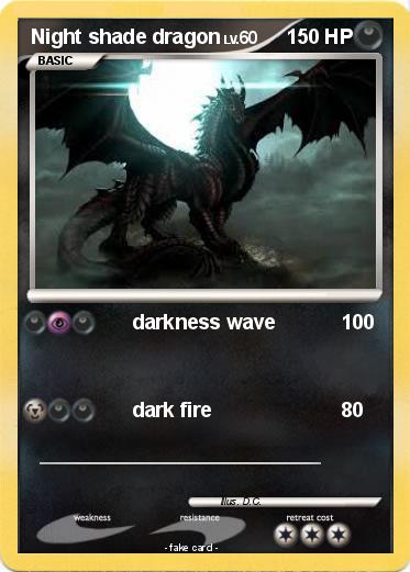 Pokemon Night shade dragon