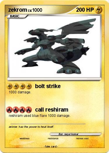 Pokemon zekrom