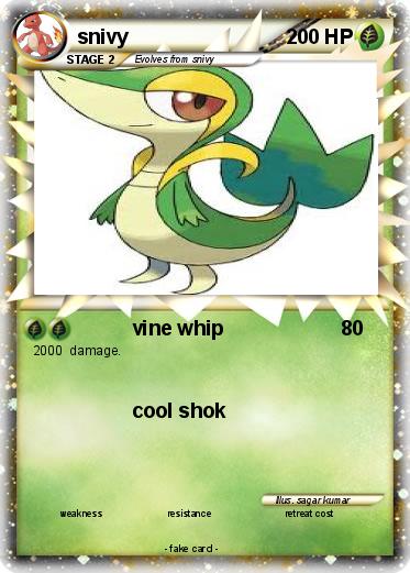 Pokemon snivy