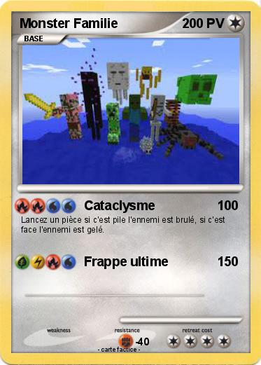 Pokemon Monster Familie