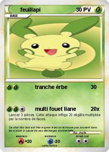 Pokemon feuillapi