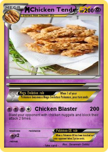 Pokemon Chicken Tender