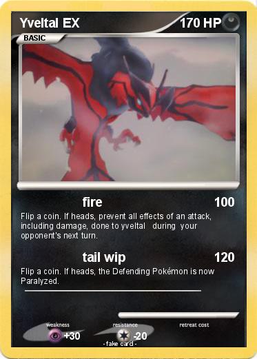 Pokemon Yveltal EX