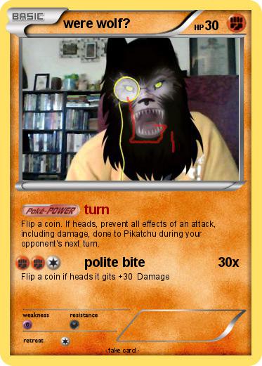 Pokemon were wolf?