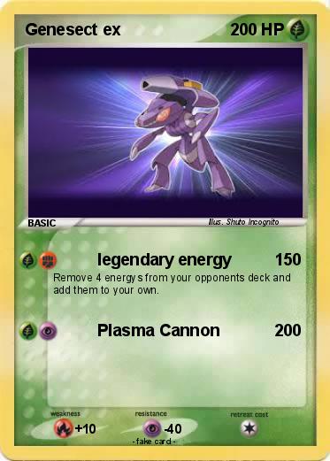 Pokemon Genesect ex