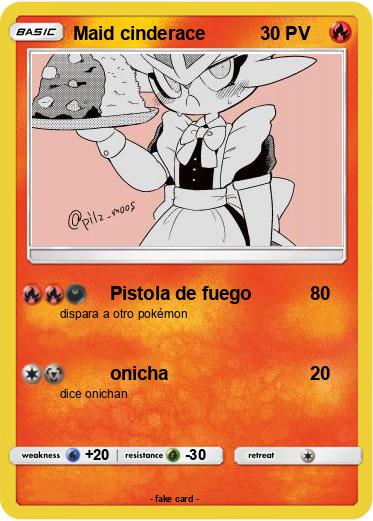 Pokemon Maid cinderace