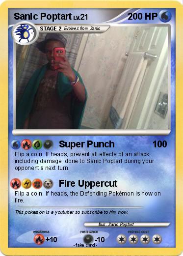 Pokemon Sanic Poptart