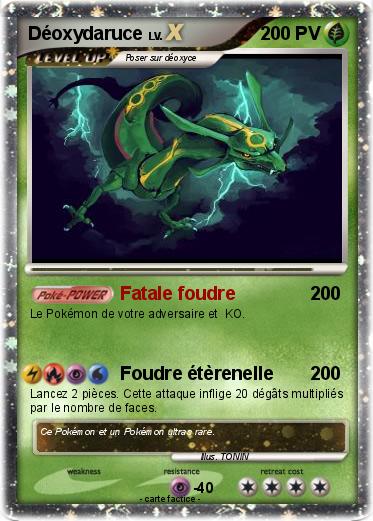 Pokemon Déoxydaruce