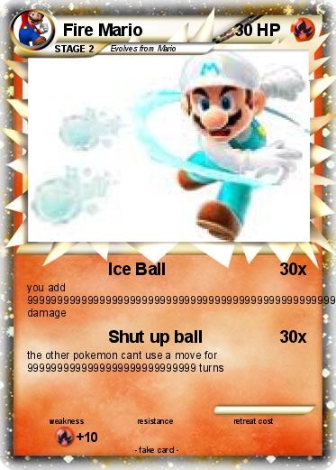 Pokemon Fire Mario