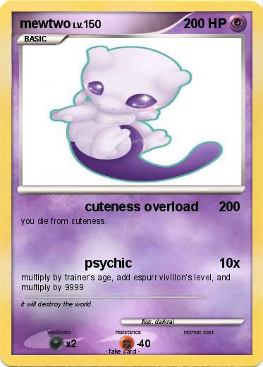 Pokemon mewtwo