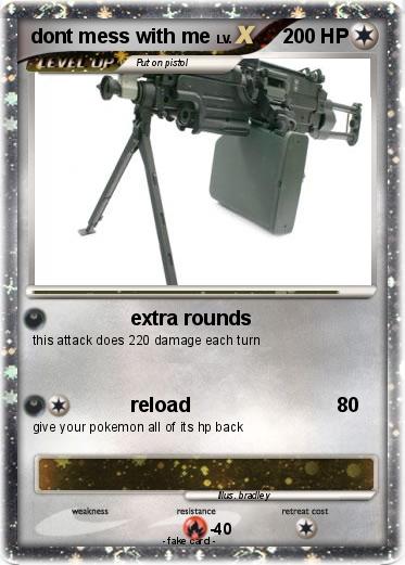 Pokemon dont mess with me