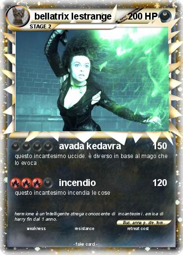 Pokemon bellatrix lestrange