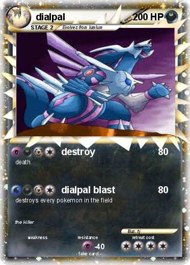 Pokemon dialpal