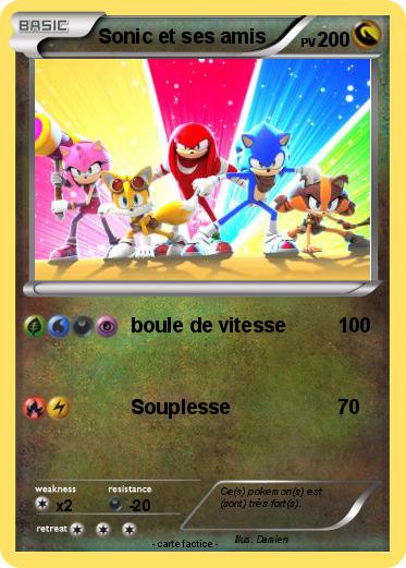 Pokemon Sonic et ses amis