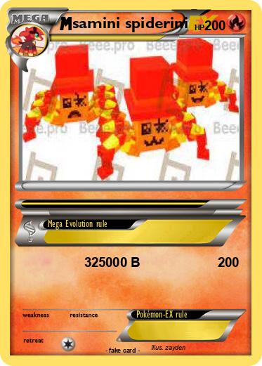Pokemon samini spiderini