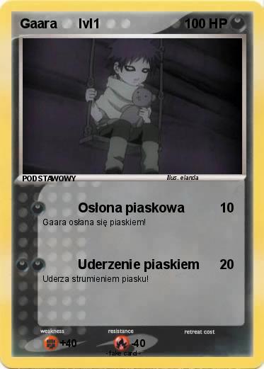 Pokemon Gaara      lvl1