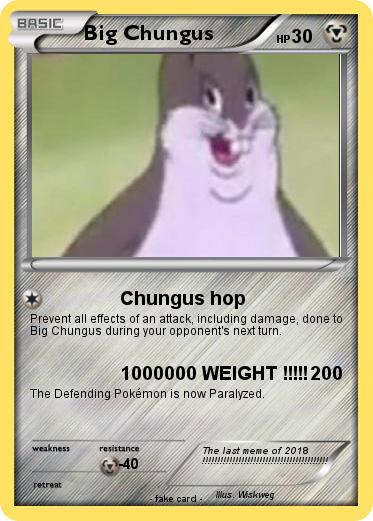 Pokemon Big Chungus