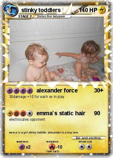 Pokemon stinky toddlers