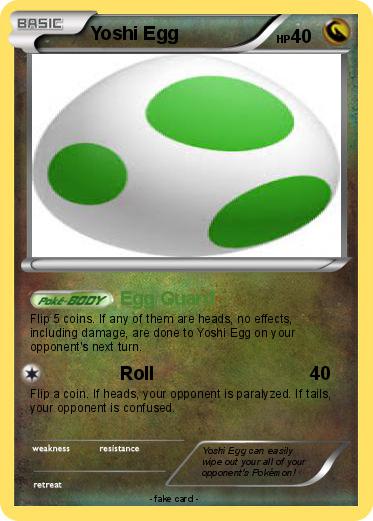 Pokemon Yoshi Egg