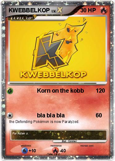 Pokemon KWEBBELKOP
