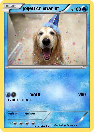 Pokemon joijeu chienannif