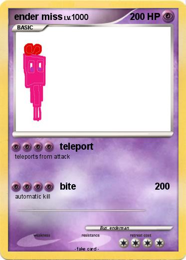 Pokemon ender miss
