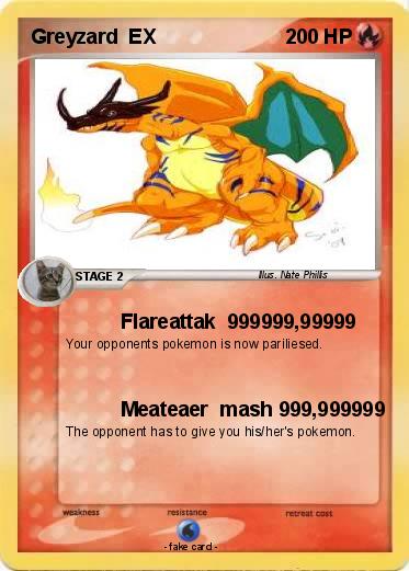 Pokemon Greyzard  EX