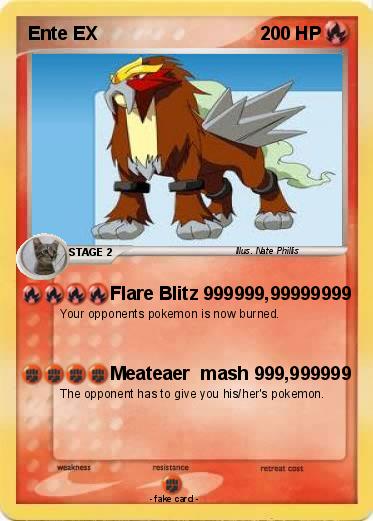 Pokemon Ente EX