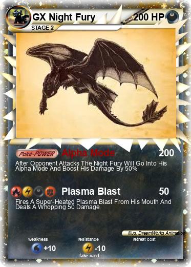 Pokemon GX Night Fury