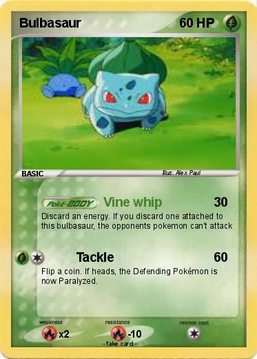 Pokemon Bulbasaur