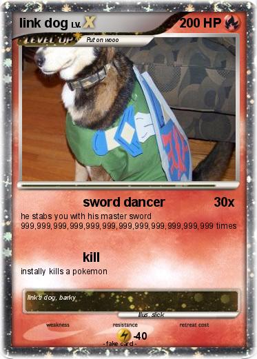 Pokemon link dog